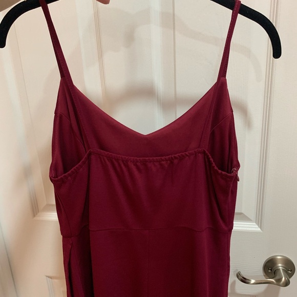 Zalalus Burgundy Dress Sz M - Picture 3 of 4